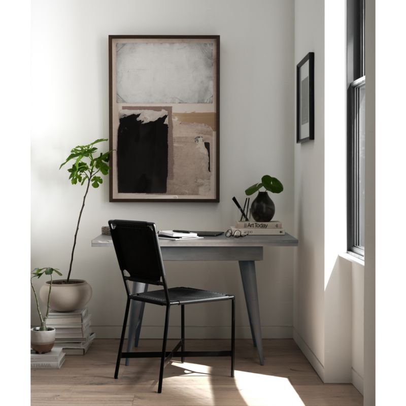 Olivier Dove Grey Desk Dining Table