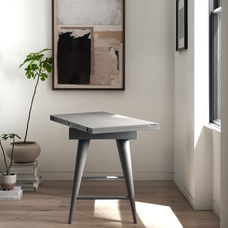 Olivier Dove Grey Desk Dining Table