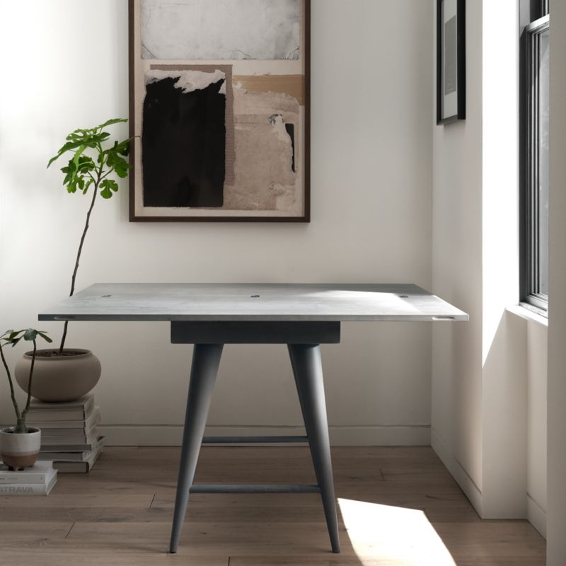 Olivier Dove Grey Desk Dining Table