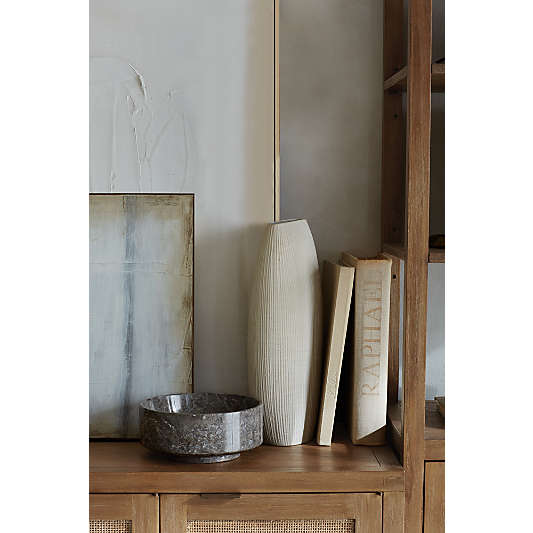 Alura Cream Tall Vase