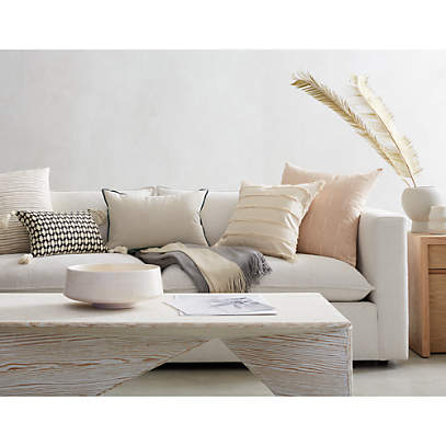 Lotus sofa crate and barrel new arrivals