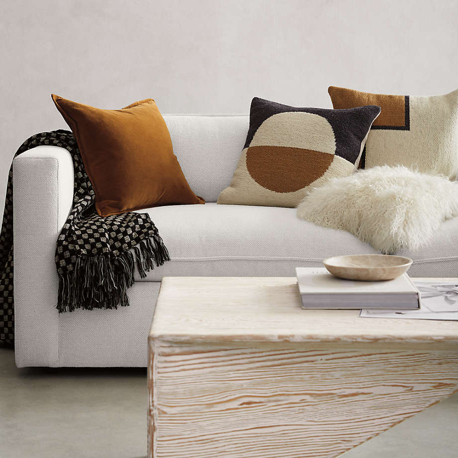 Living room store pillows