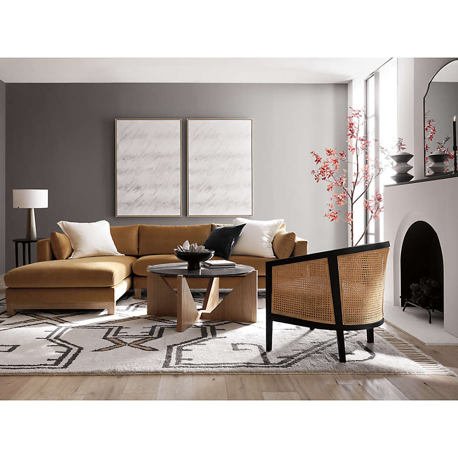Marble coffee table shop crate and barrel