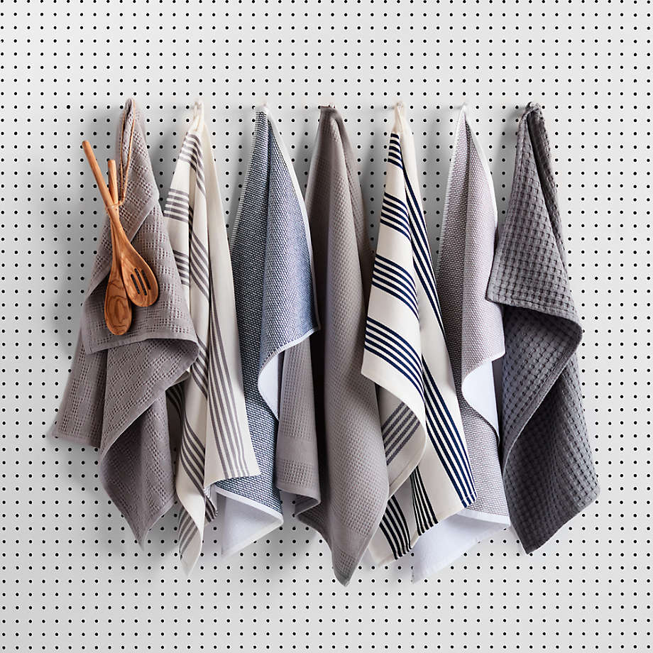 Grey cotton deals tea towels