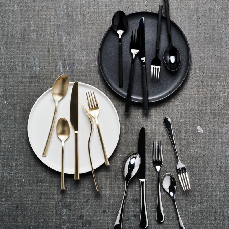 Wren Matte Dark Grey Salad Plate - image 7 of 17