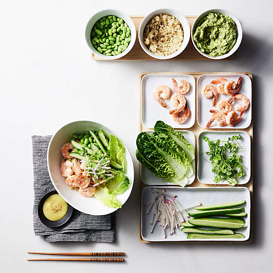 Mercer White Porcelain Meal Bowl