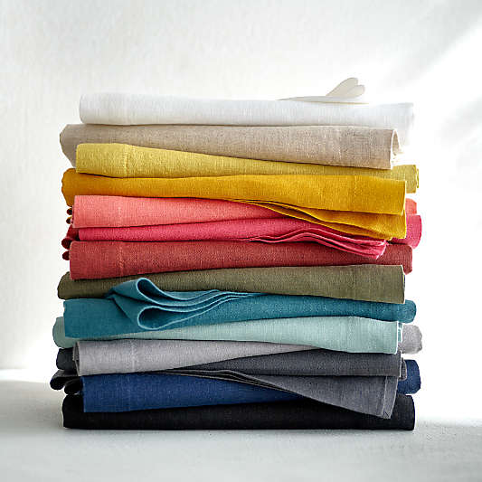 Marin Sea Blue Linen Napkin