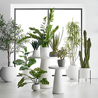 Faux Potted Plants & Trees