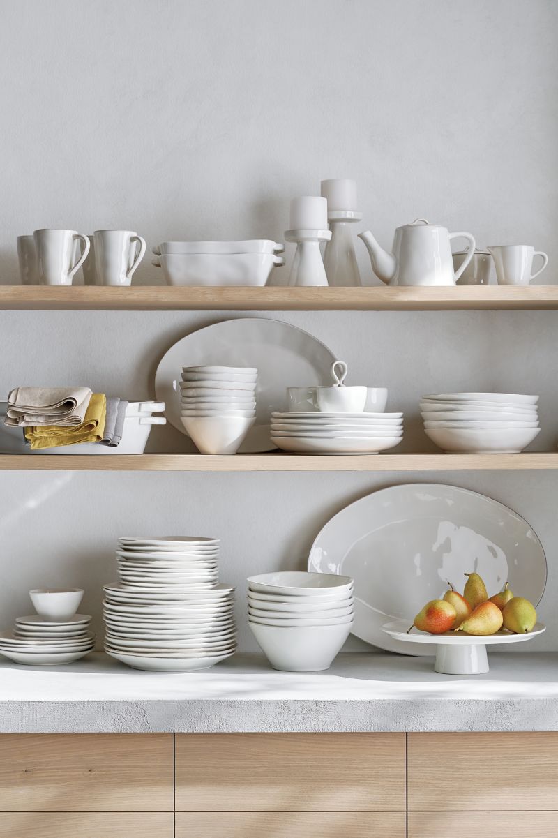 Marin White Cereal Bowls, Set of 8