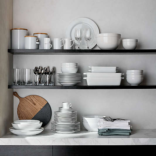 Aspen Small Porcelain Serving Bowl