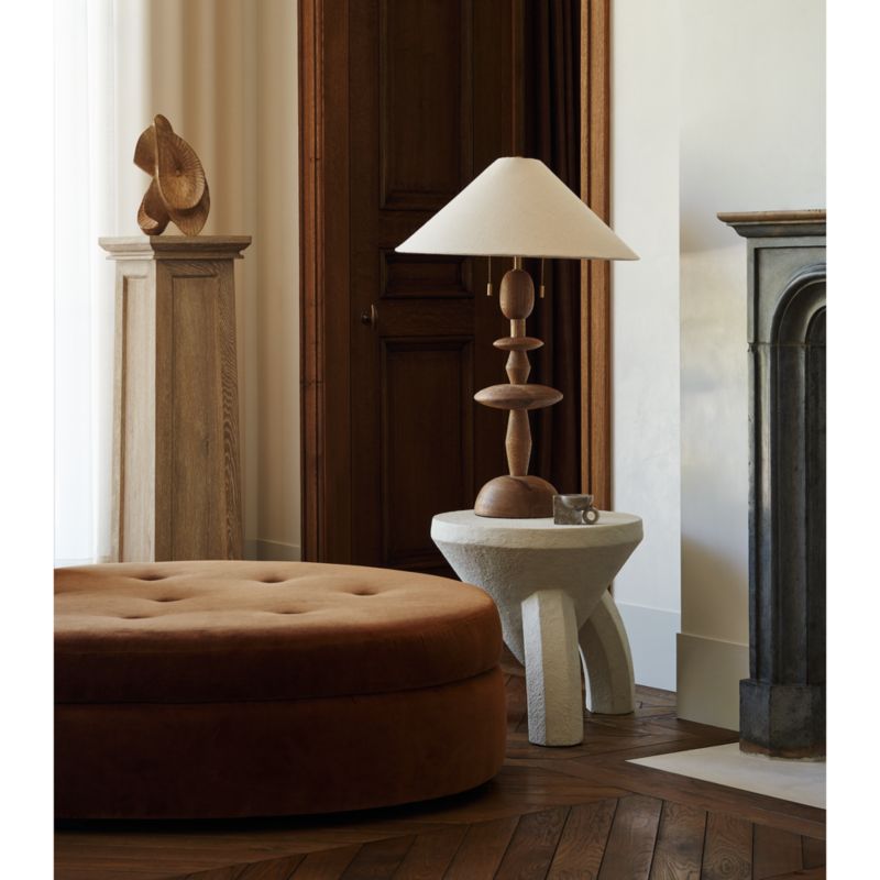 Relic Oak Pedestal Table by Athena Calderone - image 6 of 13