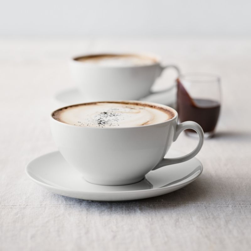 Aspen 12-oz. Cappuccino Cup with Saucer - image 2 of 14