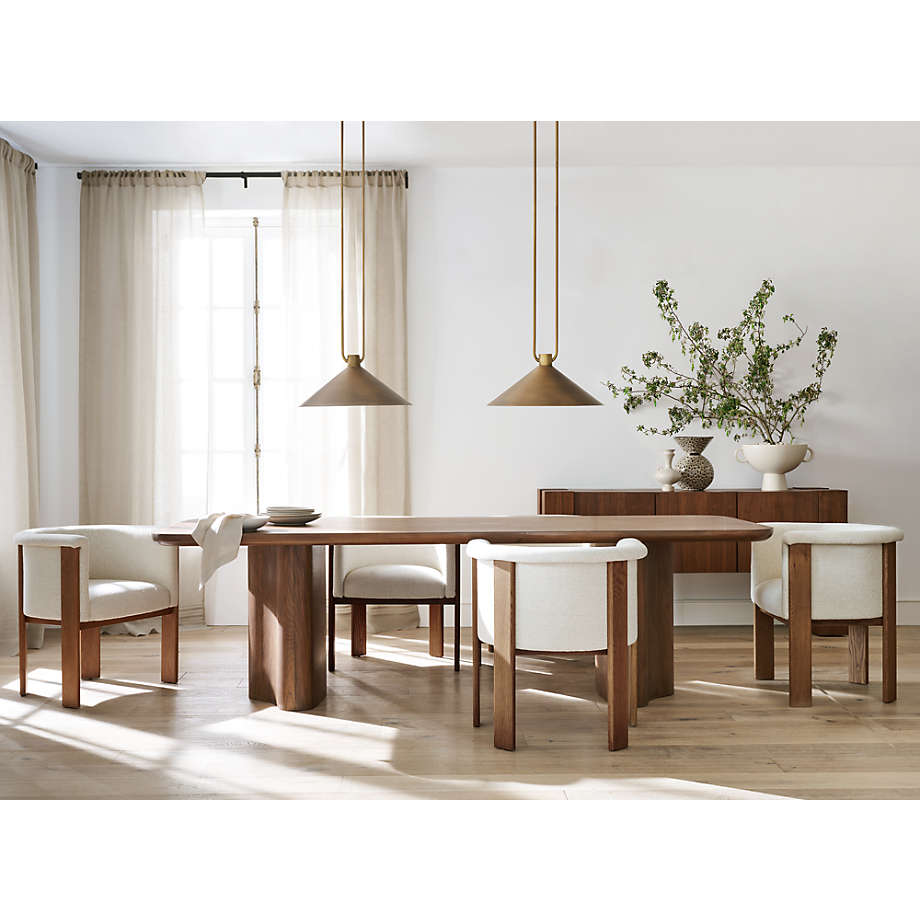 Crate and barrel montana dining shop table