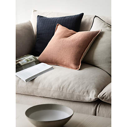 Down-Alternative 18 Pillow Insert + Reviews | Crate & Barrel