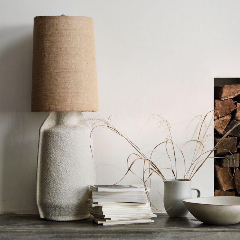 Cassi White Table Lamp