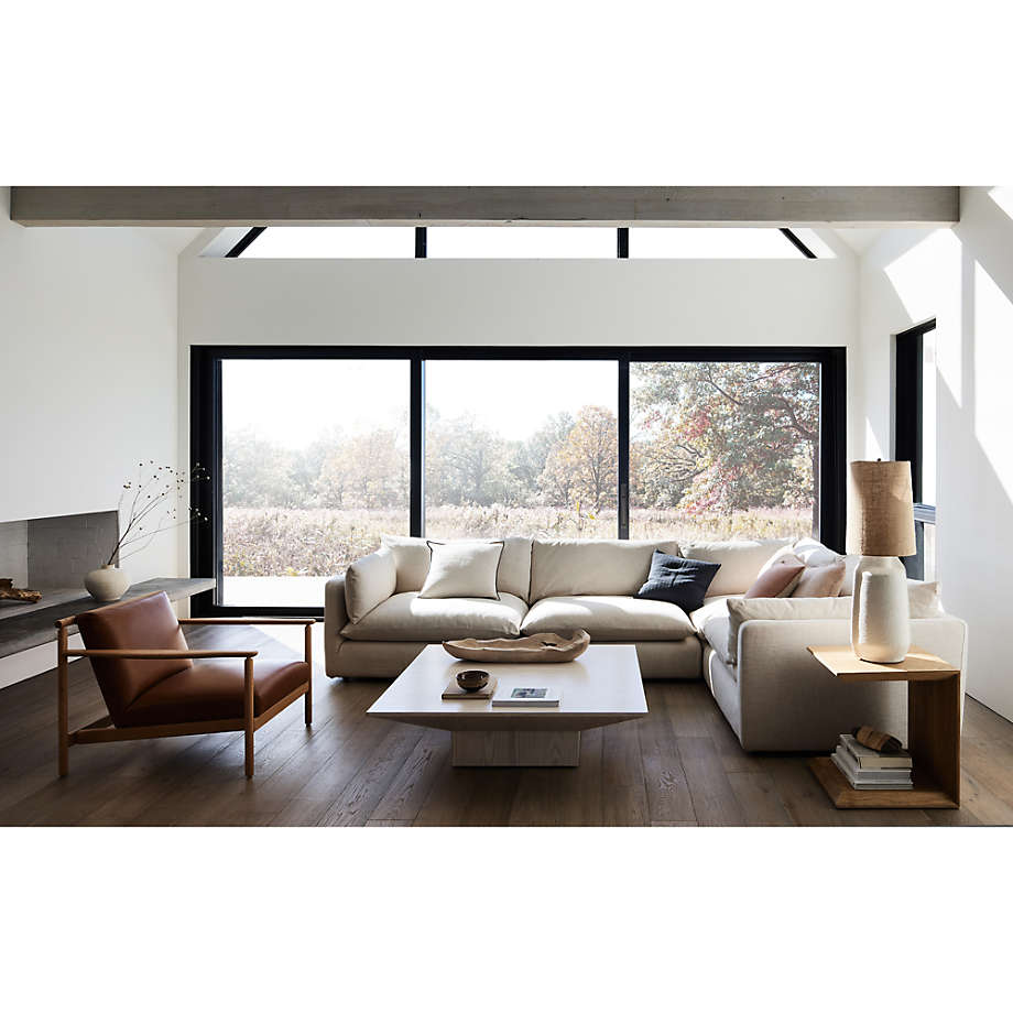 Crate and barrel clearance acrylic coffee table