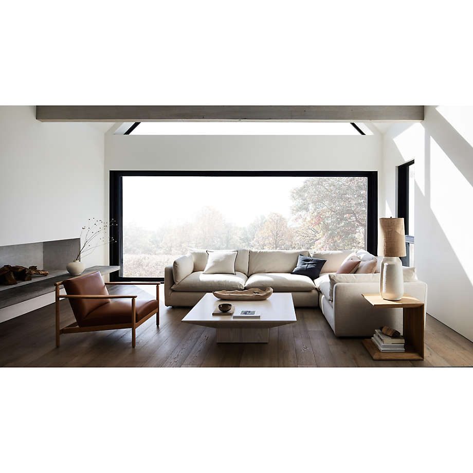 Slipcovered 2025 modular sectional