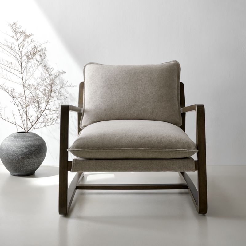 Polly Accent Chair + Reviews | Crate & Barrel