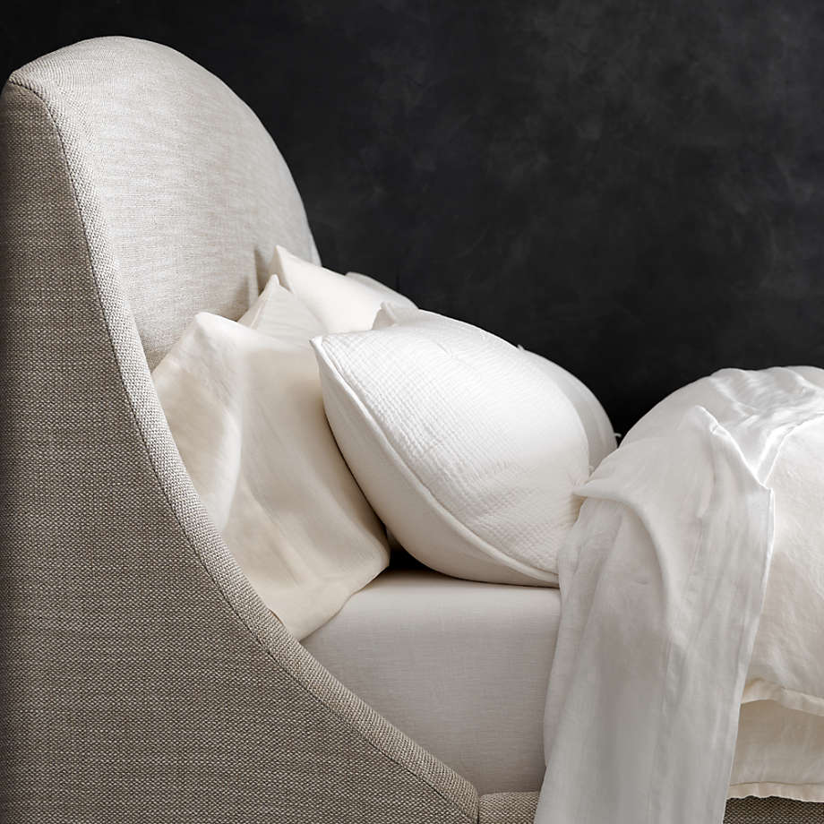 Crate and barrel lafayette bed sale