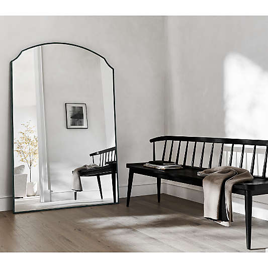 Pali Black Wood Dining Bench