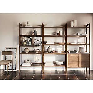 Bookcases Shelves 30 to 40 Inches Wide Crate Barrel
