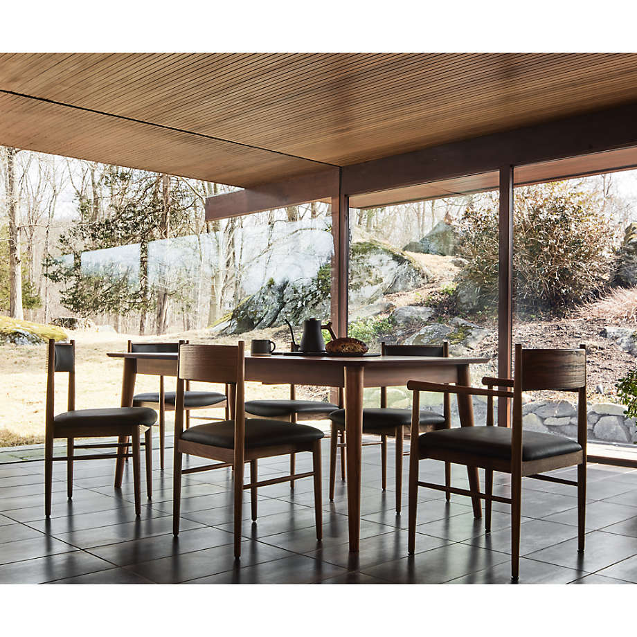Crate and barrel tate dining deals table