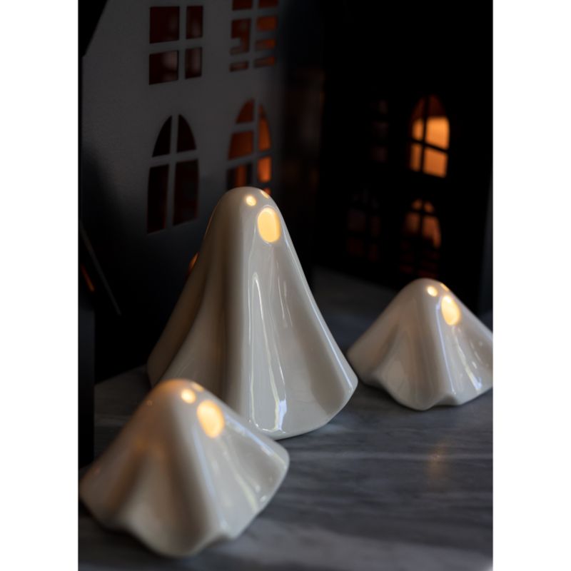 Ceramic LED Halloween Ghosts - image 5 of 8