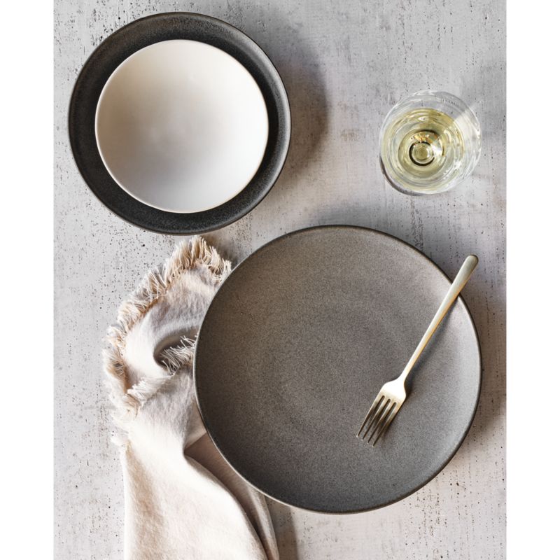 Craft Charcoal Grey Coupe Dinner Plate