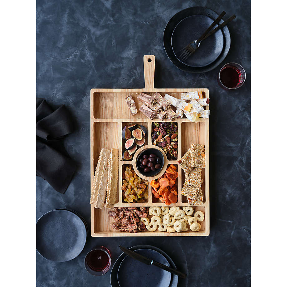 Carson Ash Serving Board | Crate & Barrel
