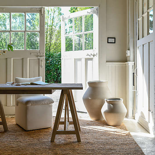 Wabi Sand Fiberstone Planters by Leanne Ford
