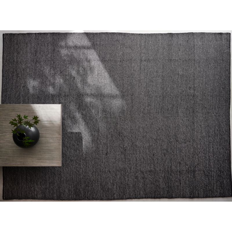 Taos Performance Charcoal Black Indoor/Outdoor Area Rug 8'x10' - image 3 of 9