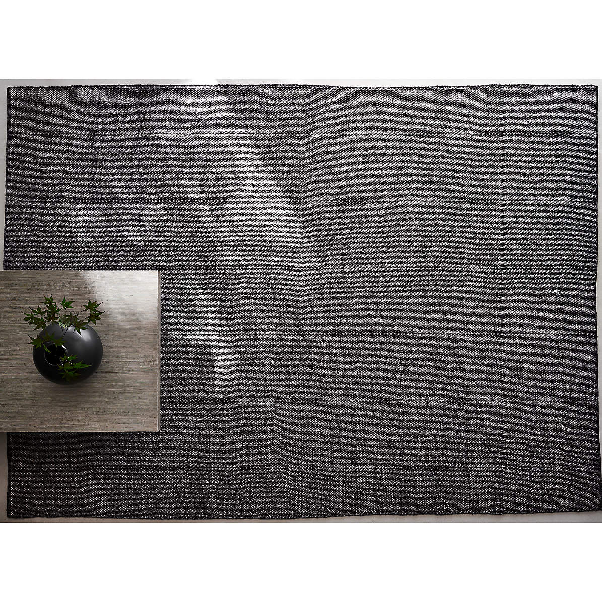 Genoa Grey Indoor/Outdoor Rug Swatch 12x18