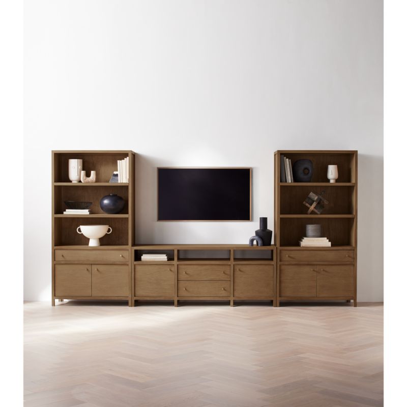 Keane Driftwood 72" Storage Media Console - image 4 of 13