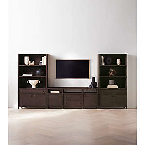 Crate and barrel discount corner tv stand