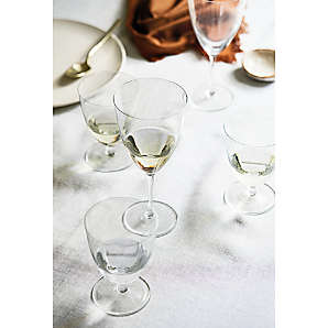 Oversized Hip Wine Glasses, Crate & Barrel