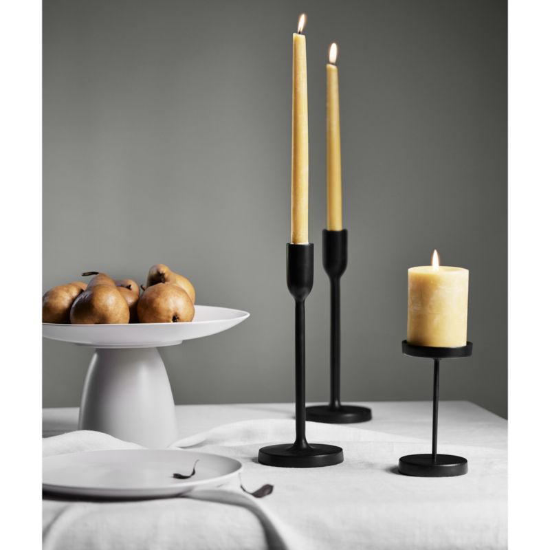 Megs Medium Black Taper Candle Holder 11" by Leanne Ford - image 3 of 16