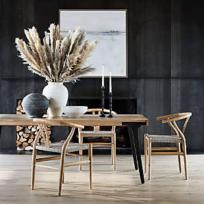 Crate and barrel black shop table