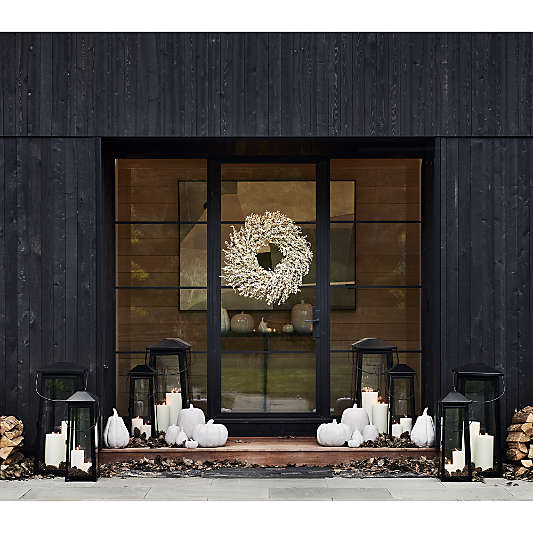 White Ceramic Pumpkin