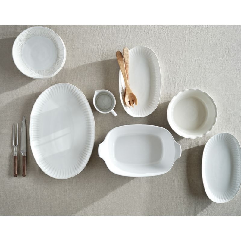 Dover White Salad Plates, Set of 8 - image 4 of 10