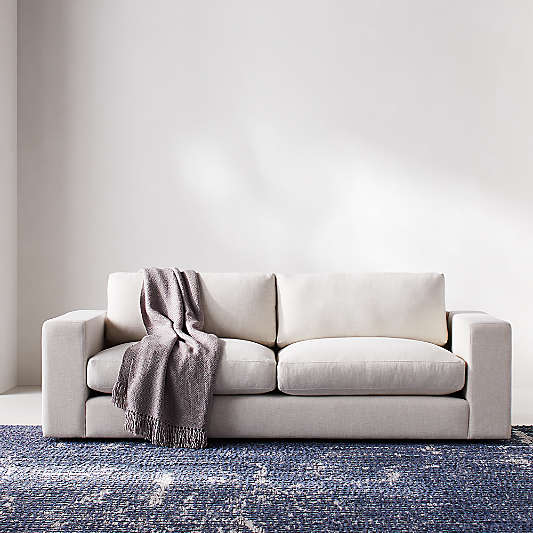 Oceanside Wide-Arm Low Sofa (78"-102")