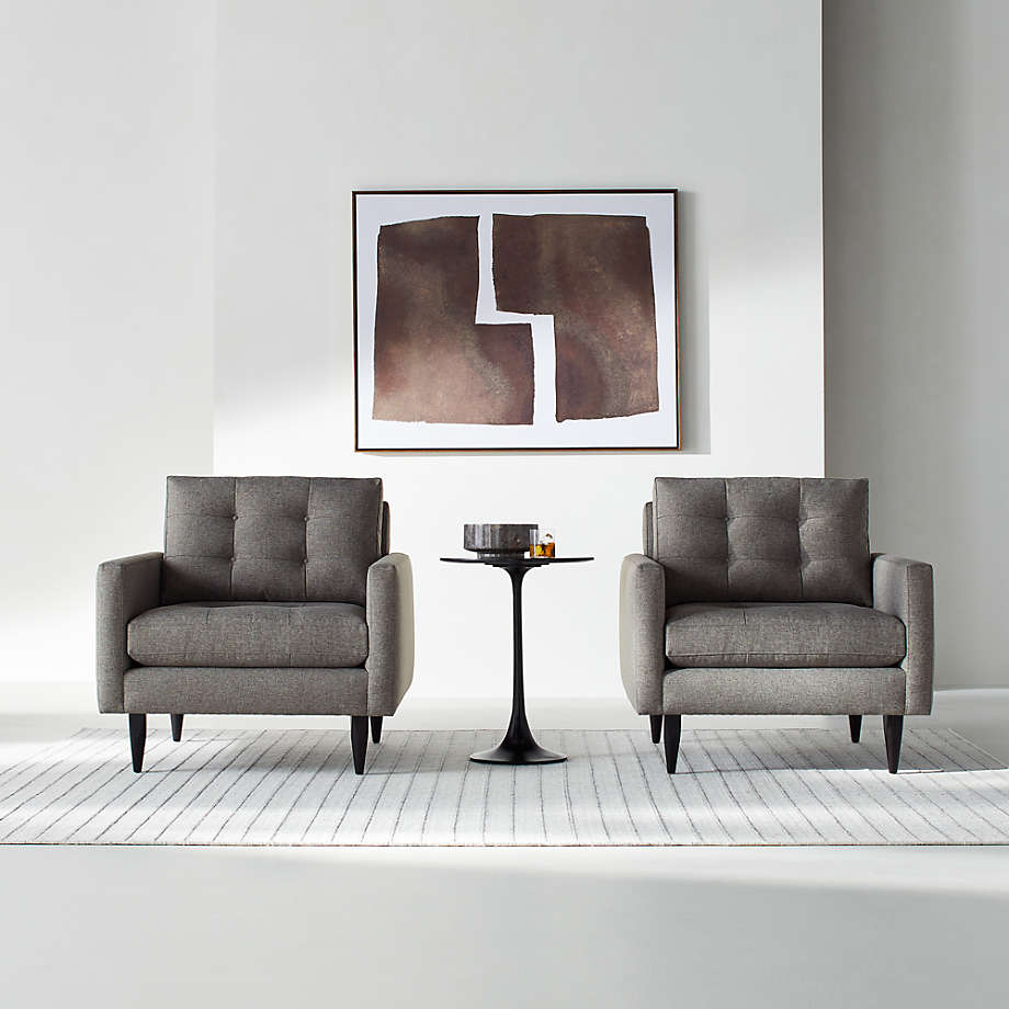 Crate and barrel best sale mid century chair