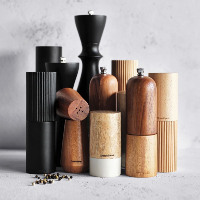 Ethan Acacia Wooden Salt & Pepper Shaker Set + Reviews