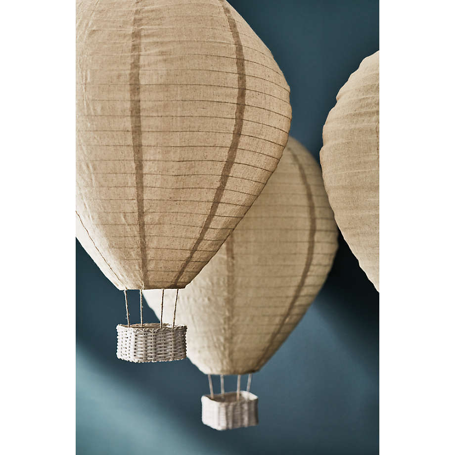 Hot air balloon nursery ceiling light hot sale