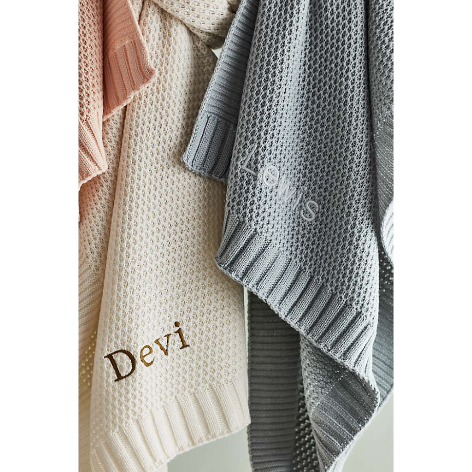 Crate and sales barrel baby blanket