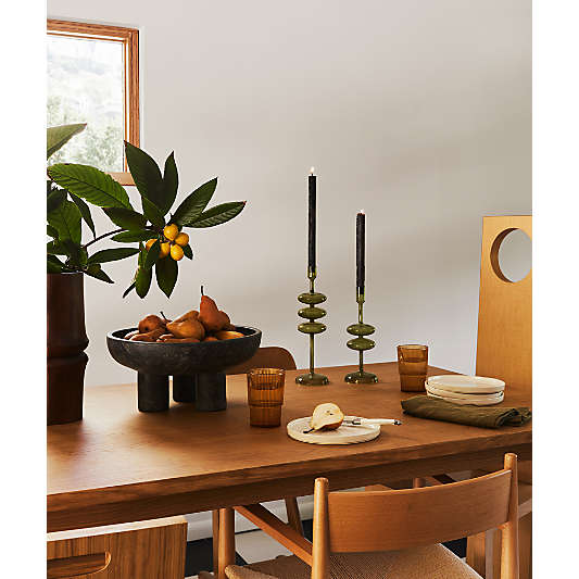 Tri-Footed Ceramic Centerpiece Bowls