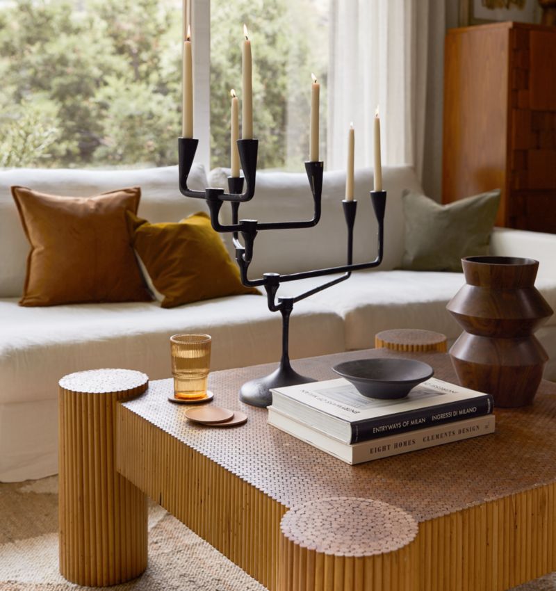 Black Cantilever Candelabra - image 7 of 11