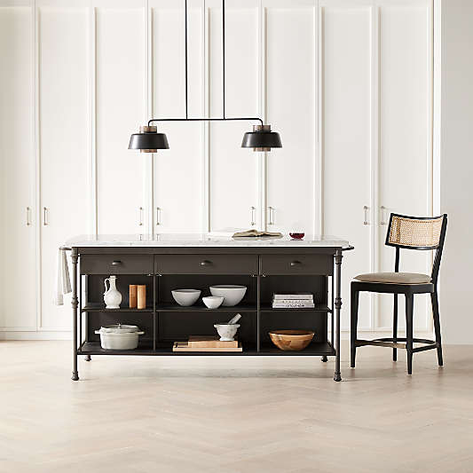 French 72" Kitchen Island