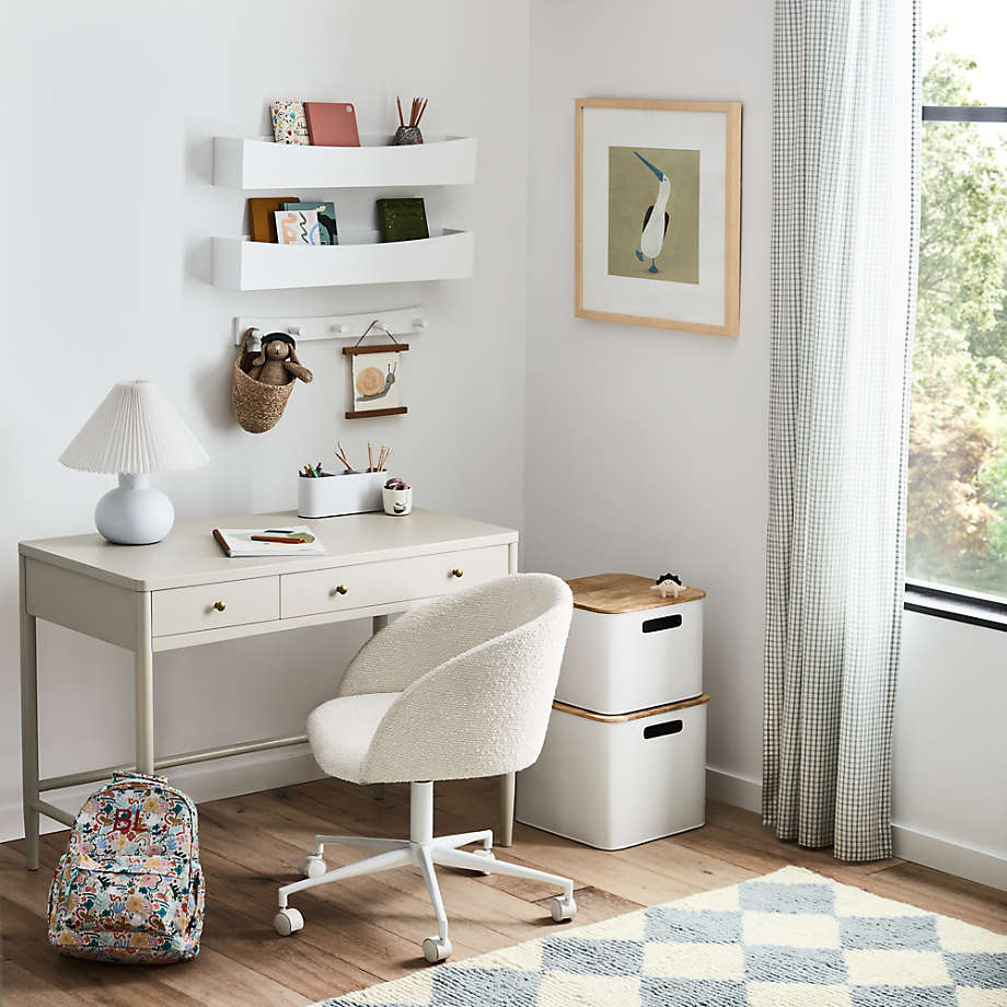 Gray kids outlet desk