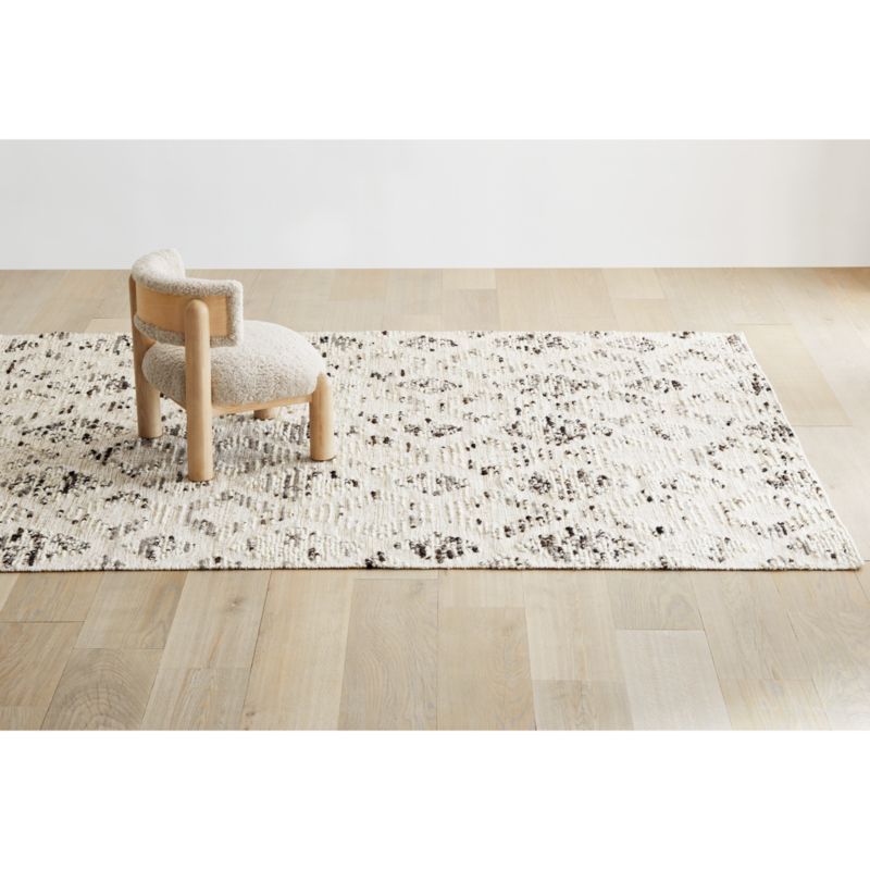 Budapest Wool and Jute Handwoven Charcoal Grey Rug Swatch 12"x18" - image 2 of 5