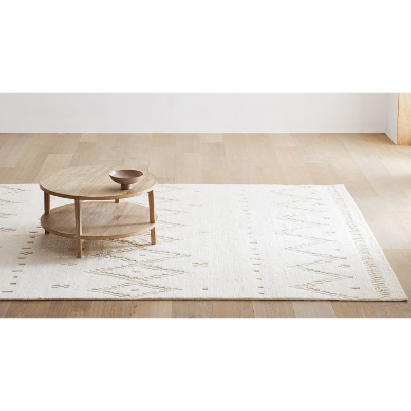 Courchevel Wool Hand-Knotted Camel Brown Rug Swatch 12"x18" - image 2 of 5